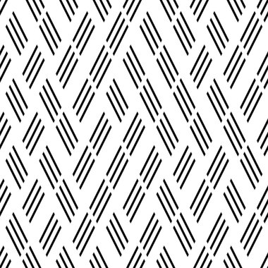 Eğik siyah segmentli pürüzsüz desen