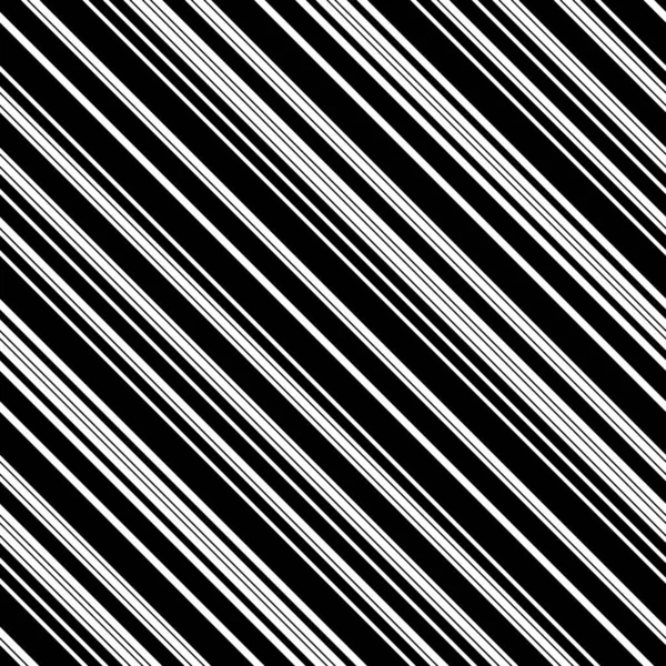 黒の斜線でシームレスなパターン — ストックベクタ