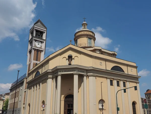 意大利都灵Stimmate San Francesco Assisi教堂 — 图库照片