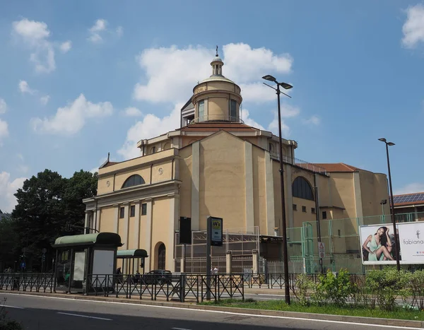 Turín Italia Circa Mayo 2018 Iglesia Del Estimulador San Francisco —  Fotos de Stock