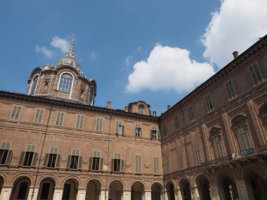 Turin, İtalya - Mayıs 2018 yaklaşık: Capella della Sindone da kutsal kefen Şapel anlamı