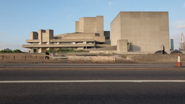 National Theatre in London — Stock Video