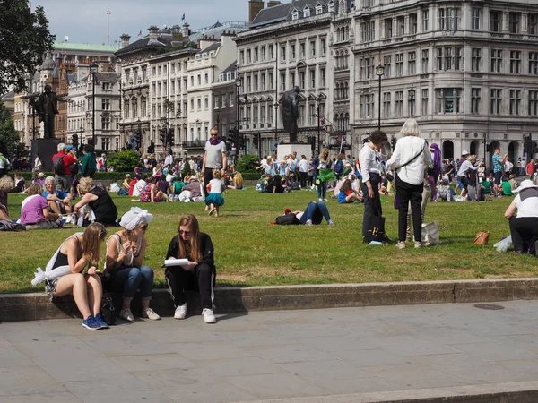 Londres Royaume Uni Circa Juin 2018 Suffrage Féminin 100 Ans — Photo