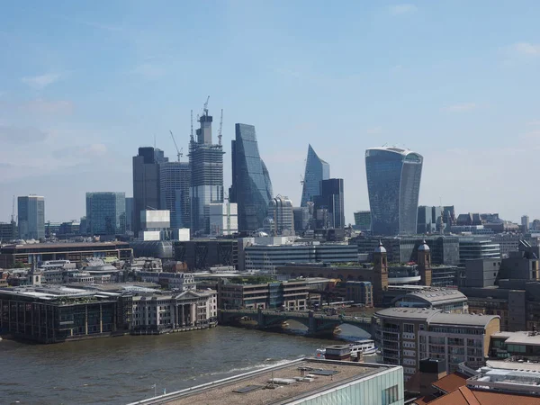 Vista Cidade Londres Skyline — Fotografia de Stock