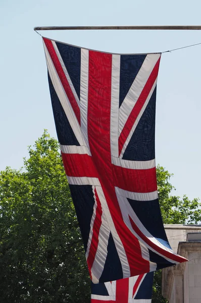 Bandera Nacional Del Reino Unido Reino Unido Alias Union Jack —  Fotos de Stock