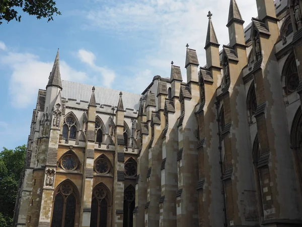 Westminster Abbey Anglikan Kilisesi Londra Ngiltere — Stok fotoğraf