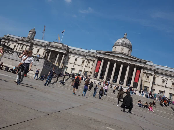 London Circa June 2018 National Gallery Trafalgar Square — Stock Photo, Image