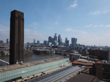 Haziran 2018 yaklaşık - Londra, İngiltere: Londra şehir görünümünü