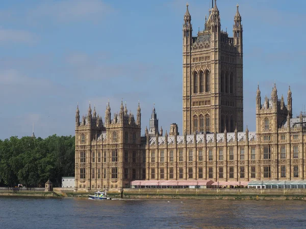 Parlamento Binaları Namı Diğer Londra Daki Westminster Sarayı — Stok fotoğraf