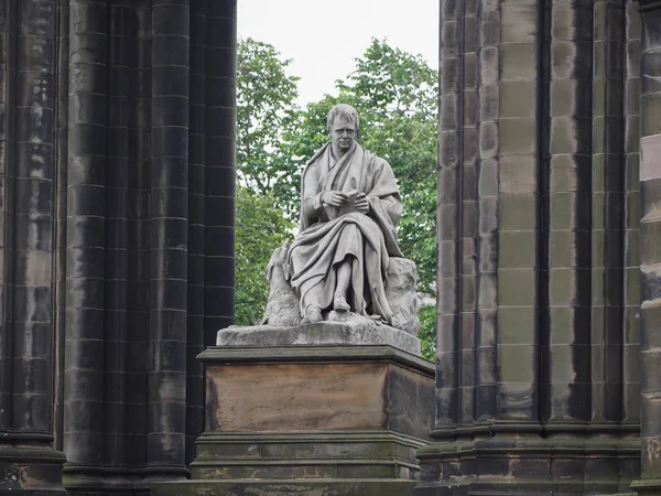 爱丁堡 2018年6月 沃尔特斯科特纪念碑 — 图库照片