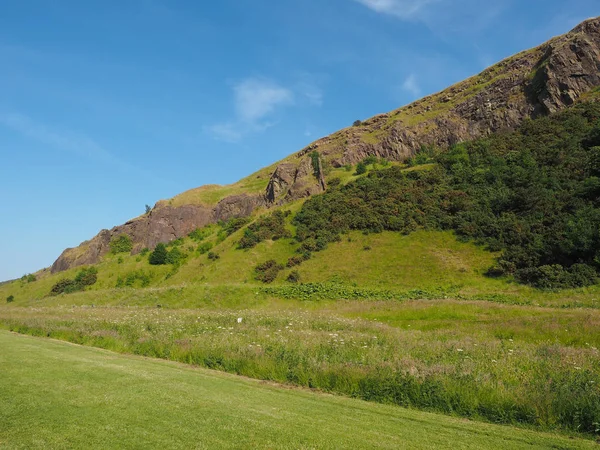 Arthur Seat Holyrood Park Edinburgh — Stockfoto