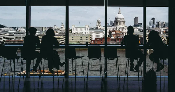 London Circa June 2018 Visitors Tate Modern Art Gallery South — Stock Photo, Image