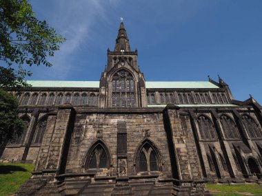 Glasgow Katedrali aka yüksek Kirk veya St Kentigern veya St Mungo Glasgow, İngiltere