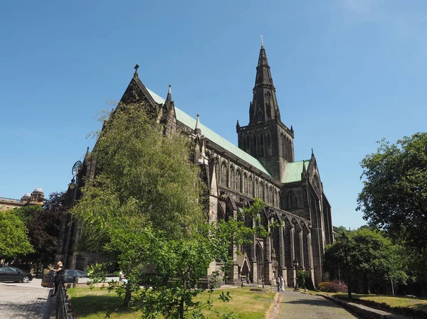 Glasgow Reino Unido Circa June 2018 Glasgow Cathedral Aka High — Fotografia de Stock