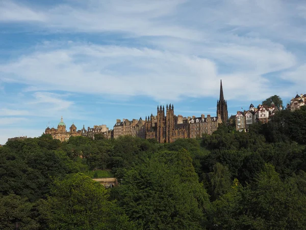 Uitzicht Stad Van Edinburgh Verenigd Koninkrijk — Stockfoto