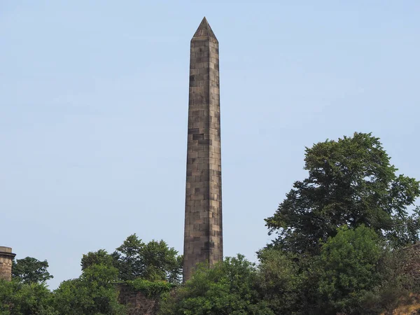 Εδιμβούργο Circa Ιουνίου 2018 Πολιτικό Μαρτύρων Μνημείο Στην Παλιά Calton — Φωτογραφία Αρχείου