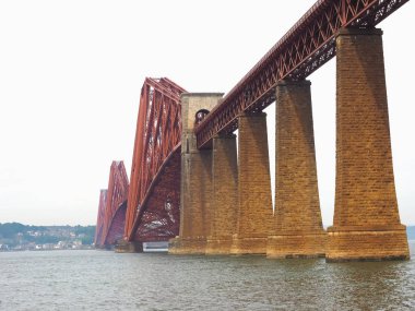 Forth Köprüsü, konsol tren köprüden Firth, ileri 1882 yılında Edinburgh, İngiltere'de inşa edilen