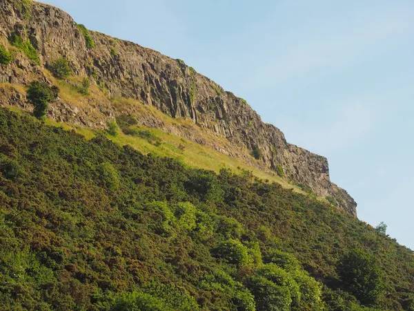 Arthur'un koltuk Holyrood Park Edinburgh, İngiltere