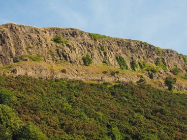 Arthur'un koltuk Holyrood Park Edinburgh, İngiltere