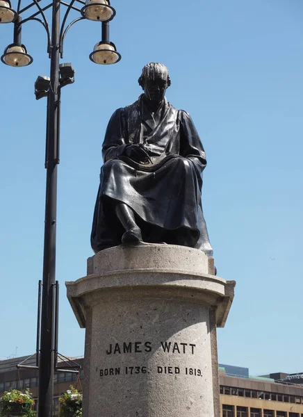 Glasgow Storbritannien Circa Juni 2018 James Watt Staty George Square — Stockfoto