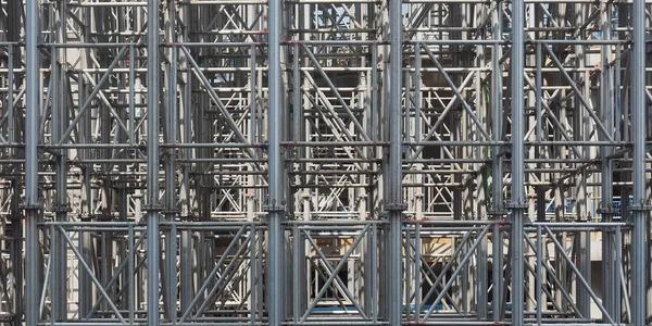 Ponteggio Temporaneo Lavori Costruzione Cantiere — Foto Stock