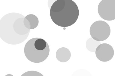 Daireler bir arka plan olarak yararlı ile soyut minimalist gri illüstrasyon