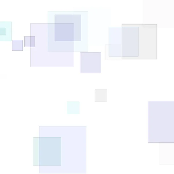 Абстрактна Мінімалістична Сіро Блакитна Ілюстрація Квадратами Корисними Фон — стокове фото