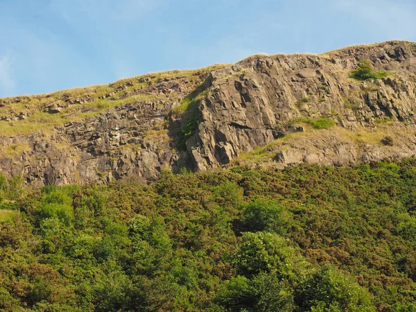 Arthur'un koltuk Holyrood Park Edinburgh, İngiltere
