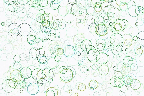 Texturizado Abstrata Ilustração Verde Minimalista Com Círculos Úteis Como Fundo — Fotografia de Stock