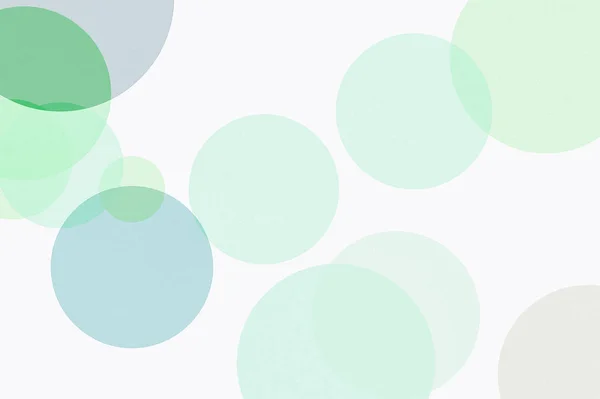 Texturou Abstraktní Minimalistický Zelené Ilustrace Kruhy Užitečné Jako Pozadí — Stock fotografie