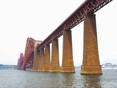 Forth Köprüsü, konsol tren köprüden Firth, ileri 1882 yılında Edinburgh, İngiltere'de inşa edilen