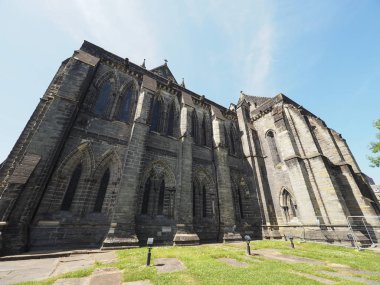 Glasgow Katedrali aka yüksek Kirk veya St Kentigern veya St Mungo Glasgow, İngiltere