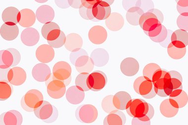 dokulu bir arka plan olarak yararlı daireler ile soyut minimalist kırmızı illüstrasyon