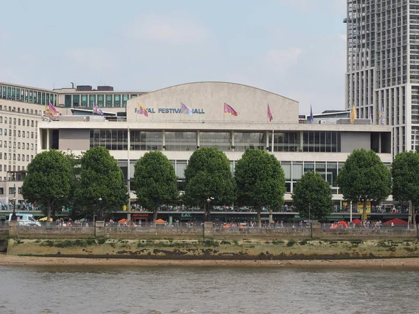 London Storbritannien Circa Juni 2018 Royal Festival Hall Byggdes Som — Stockfoto