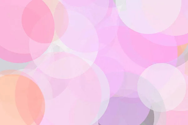 Texturerat Abstrakt Minimalistisk Grå Rosa Illustration Med Cirklar Användbar Som — Stockfoto