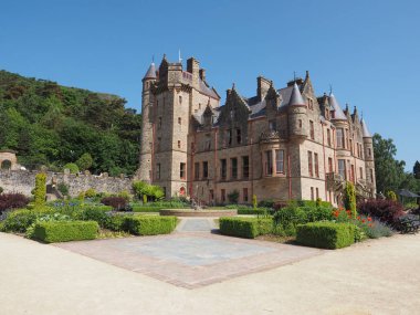 Belfast, İngiltere - Haziran 2018 yaklaşık: Belfast Castle mağara tepe üzerinde