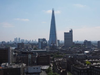 Londra, İngiltere - Haziran 2018 yaklaşık: Renzo Piano İtalyan mimar tarafından tasarlanan 