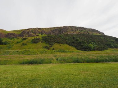 Arthur'un koltuk Holyrood Park Edinburgh, İngiltere
