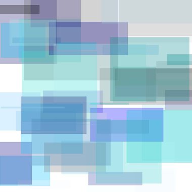 Soyut minimalist gri mavi illüstrasyon kareler arka plan olarak yararlı