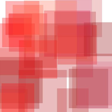 Kareler arka plan olarak yararlı soyut minimalist kırmızı illüstrasyon