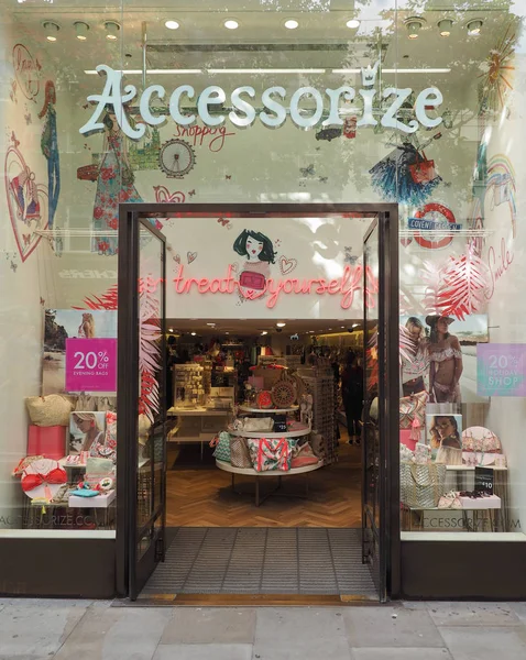 London Reino Unido Circa June 2018 Accessorize Storefront — Fotografia de Stock