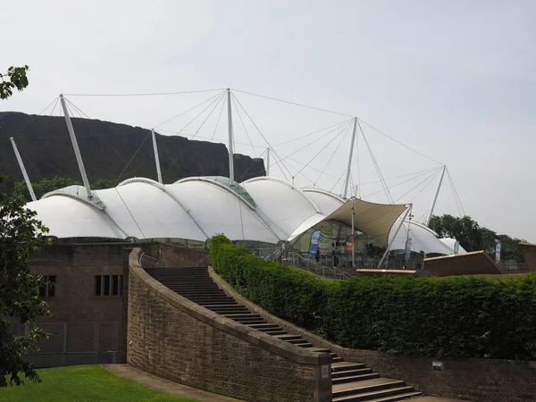 Edinburgh Ngiltere Haziran 2018 Yaklaşık Dinamik Dünya Holyrood Merkezinde — Stok fotoğraf