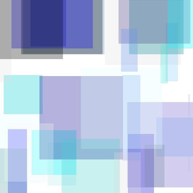 Soyut minimalist gri mavi illüstrasyon kareler arka plan olarak yararlı