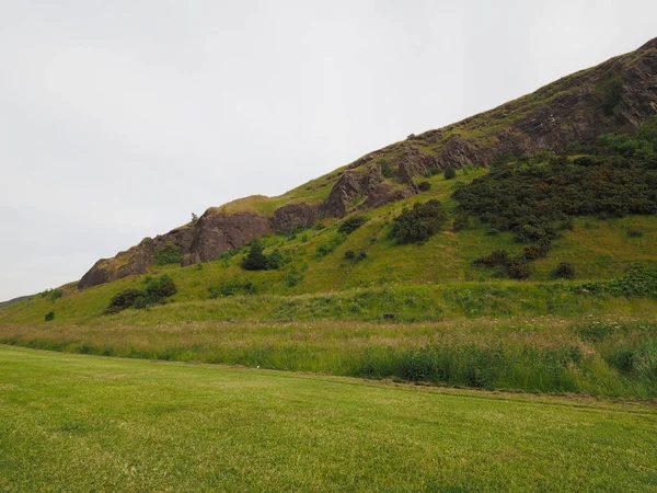 Arthur Seat Parque Holyrood Edimburgo Reino Unido — Foto de Stock