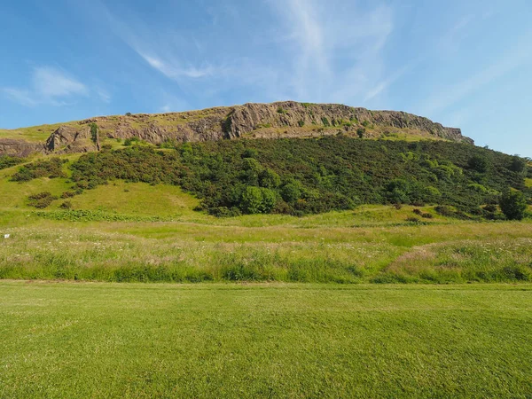 Arthur Sitz Holyrood Park Edinburgh — Stockfoto