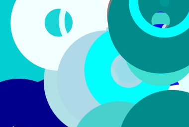 Soyut minimalist gri mavi illüstrasyon daireler arka plan olarak yararlı ile