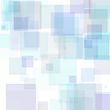 Soyut minimalist gri mavi illüstrasyon kareler arka plan olarak yararlı