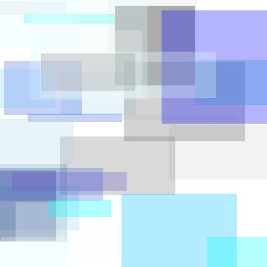 Soyut minimalist gri mavi illüstrasyon kareler arka plan olarak yararlı