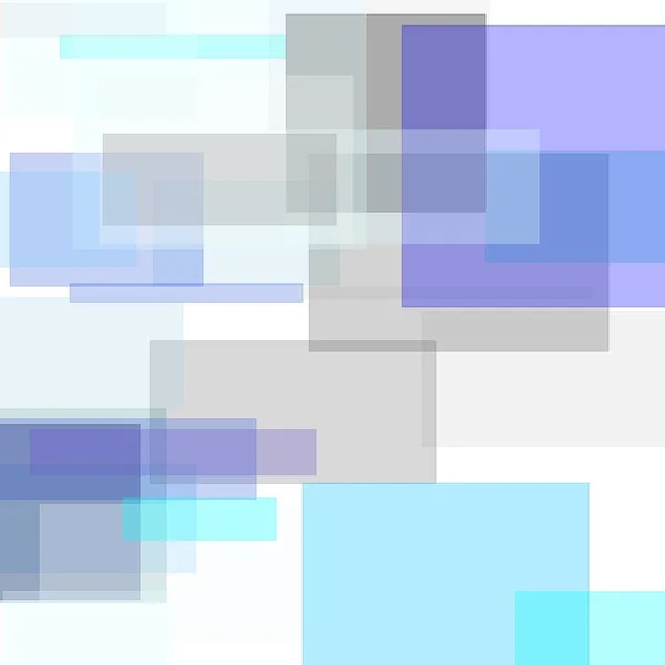 背景として有用な正方形の抽象的なミニマルな灰色青いイラスト — ストック写真
