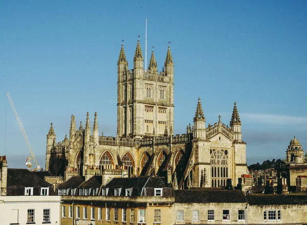 Bath Reino Unido Circa Septiembre 2016 Iglesia Abadía San Pedro — Foto de Stock